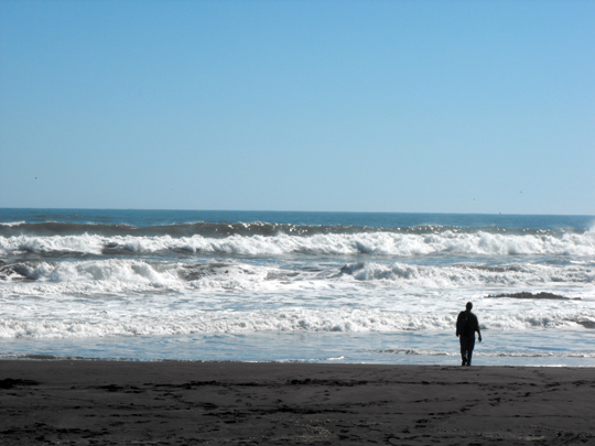 L'oceano, il pacifico.