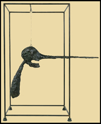 'Le Nez' di Alberto Giacometti.