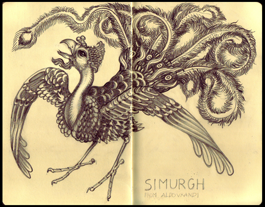 <a href=' 	http://www.marcofintina.com/public/upload/download/simurgh.jpg'>INGRANDISCI Il Simurgh, tratto da Ulisse Aldovrandi</a>.<br />